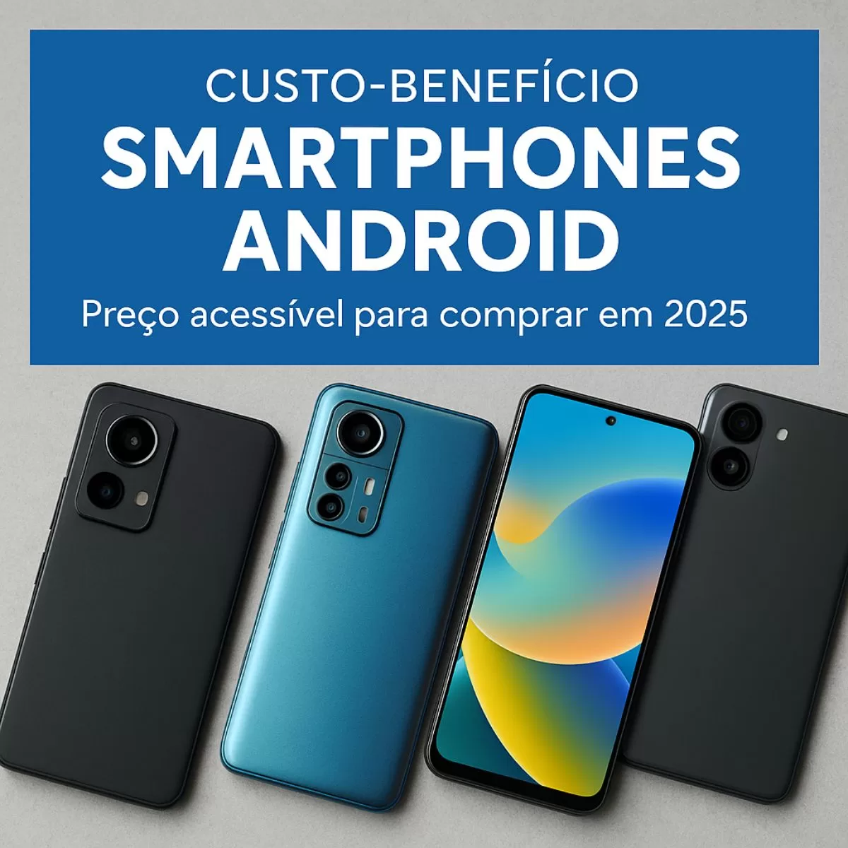 Os 10 Melhores Smartphones Android Custo-Benefício para Comprar em 2025 ...
